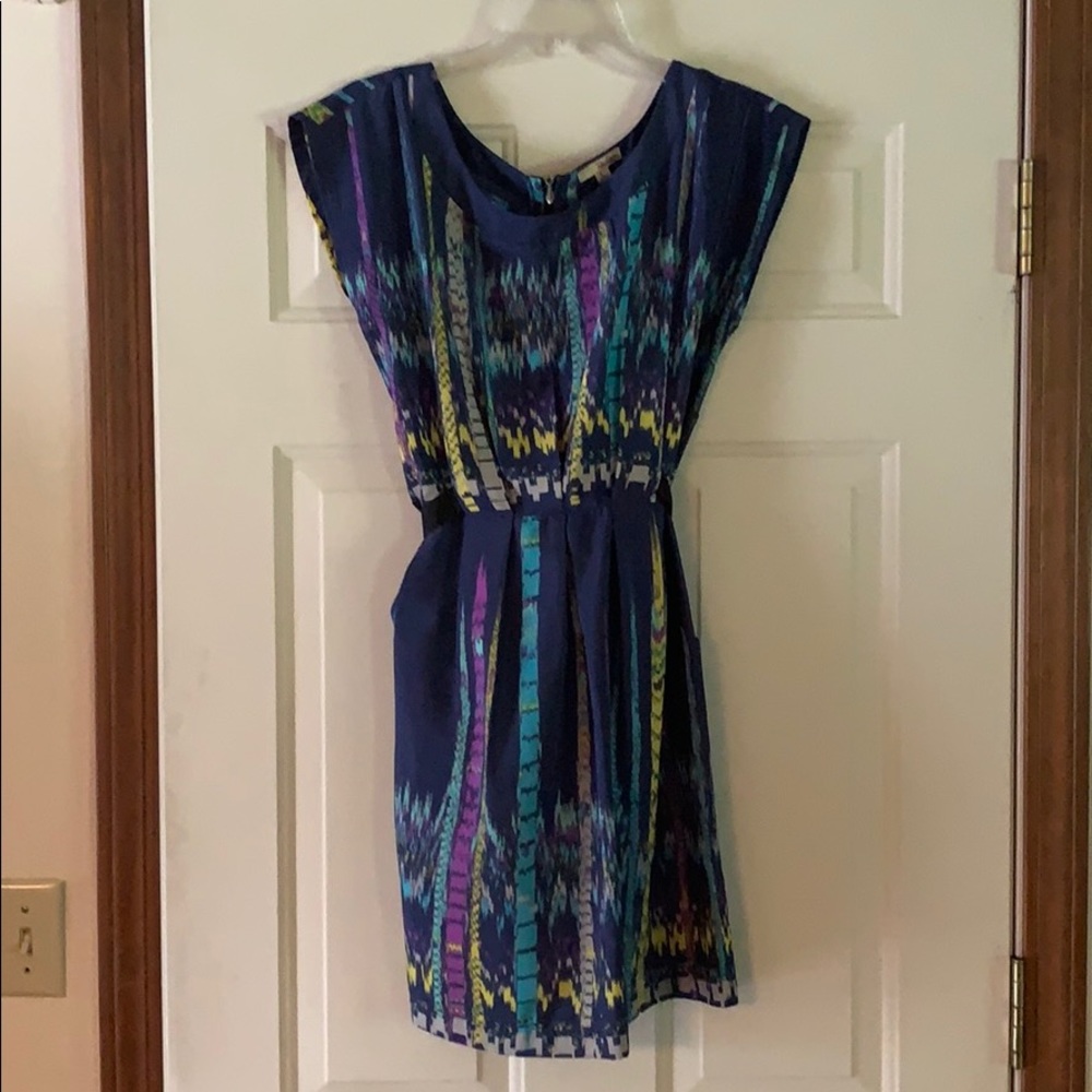 Blue dress with pockets